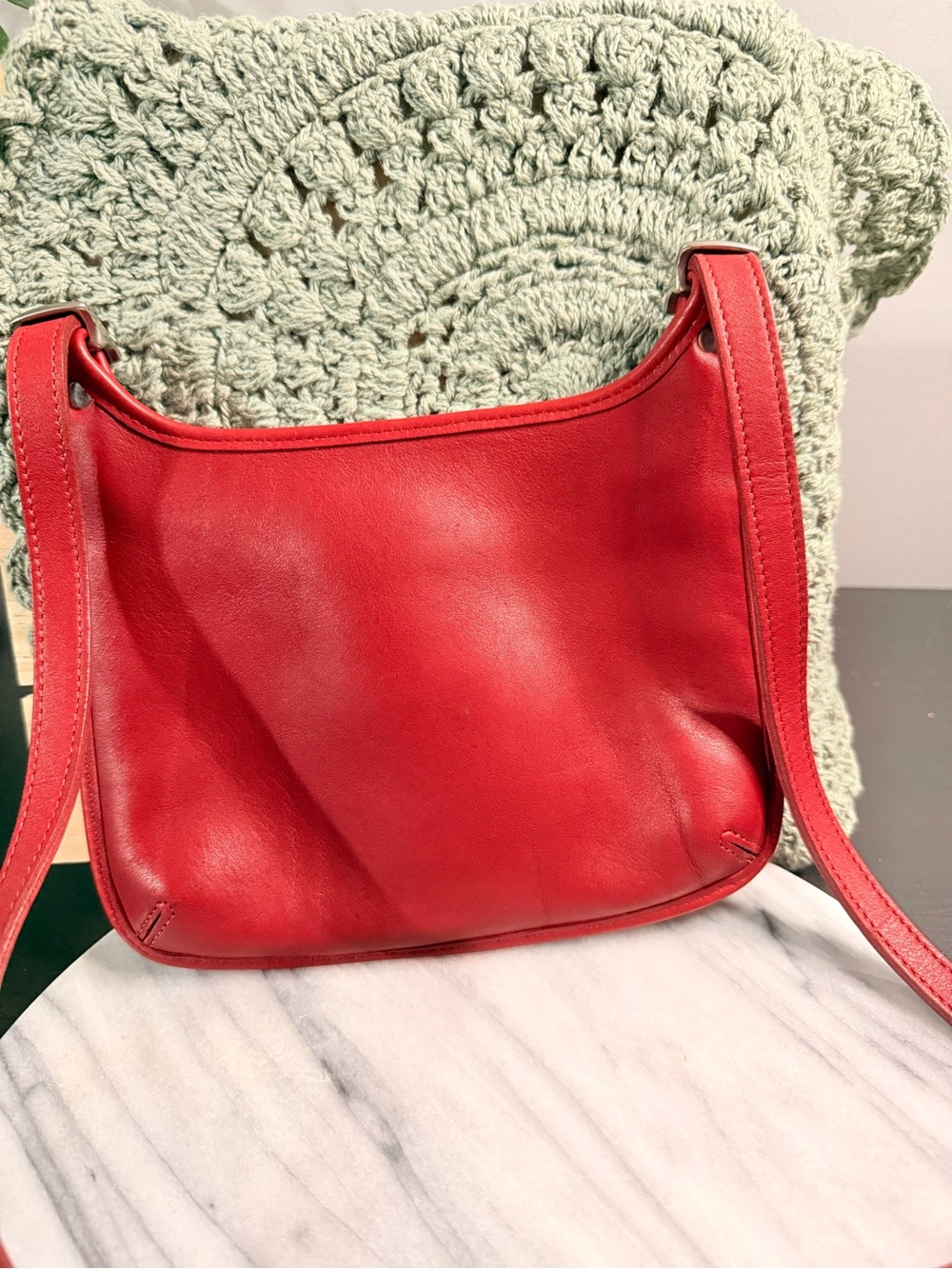 Vintage Coach Legacy Mini Hippie Crossbody Bag, Style 9142 - Picture 7 of 7